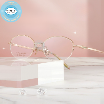 Gọng kính kim loại mã 9037